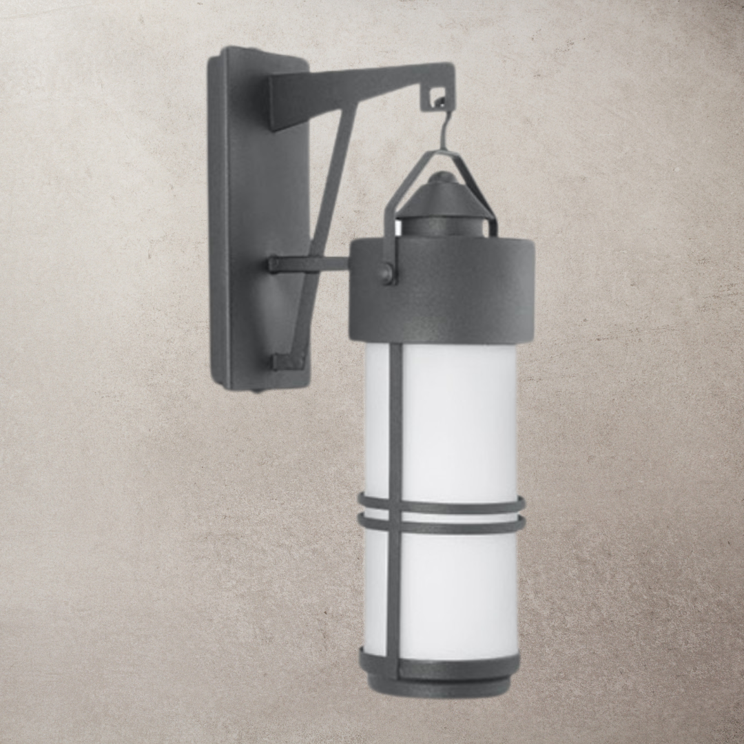 Wrought Iron Wall Cylinder