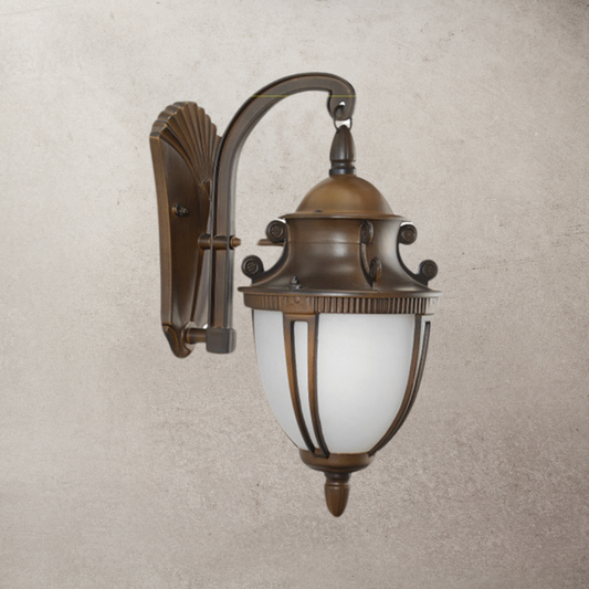 Acorn Crown Wall Lantern
