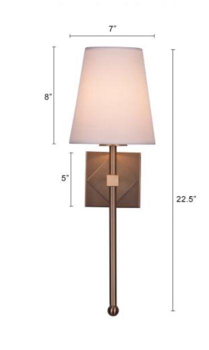 Harmony Brass Wall Lamp