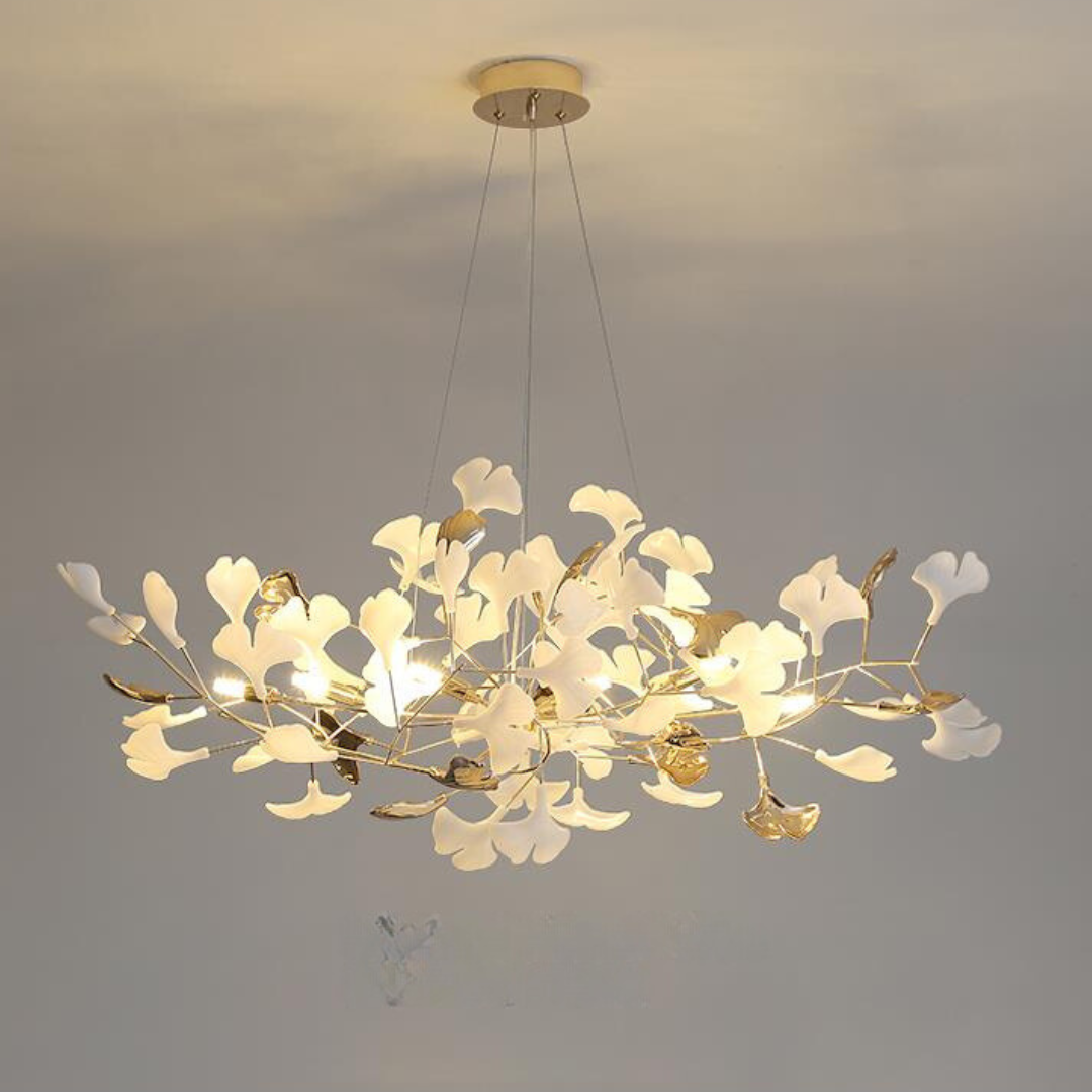 Ginko Leaf Chandelier