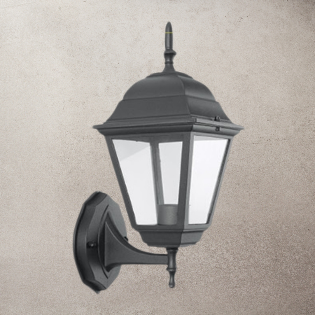 Heritage Crest Cube Wall Lantern
