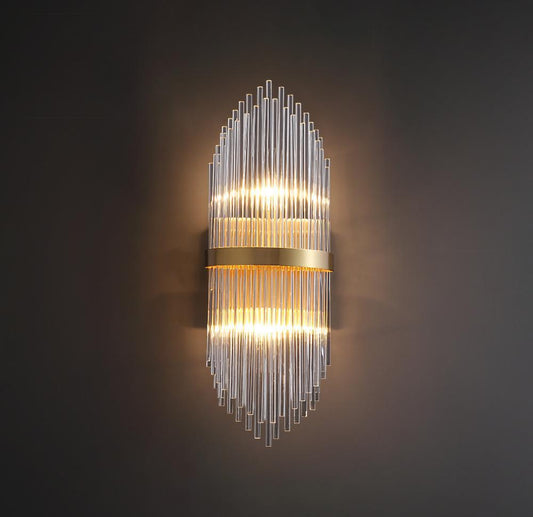 Fluted Prism Wall Light